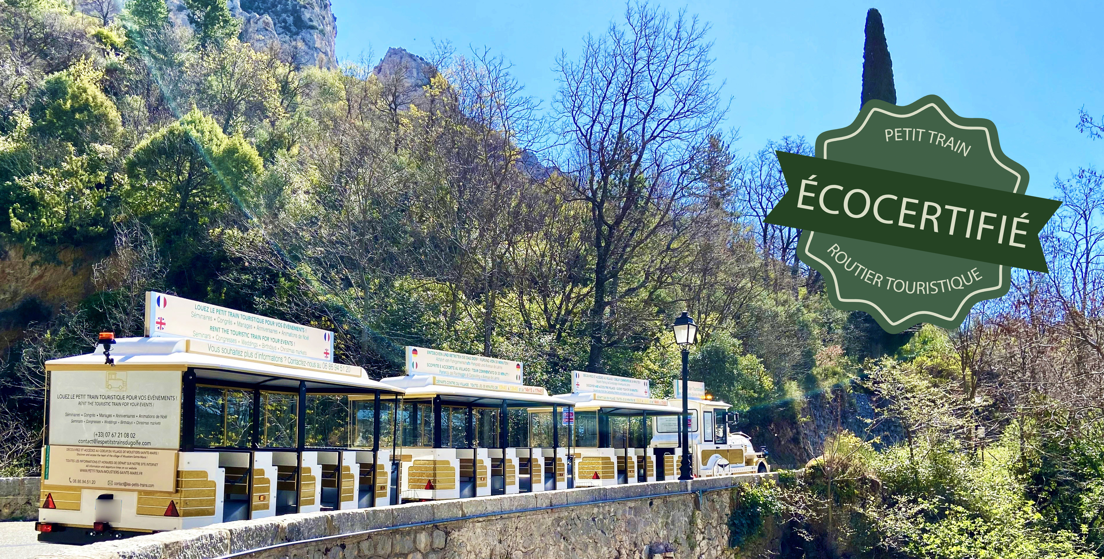 Ecocertified Little Touristic Train